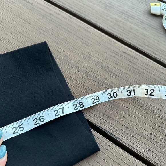 Aritzia Wilfred tapered straight leg dress pants black size 8 style DTR4-6741-37 - Picture 7 of 9